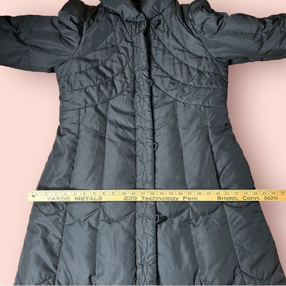 Vintage 70s 80s Women’s Black Long Down Puffer Coat - Picture 7 of 14